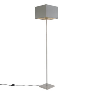 Moderní stojací lampa šedá - VT 1