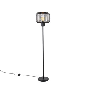 Designová stojací lampa černá – Baya