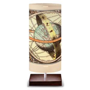 Globe – stolní lampa v designu glóbusu