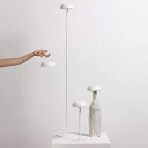 Axolight Float LED designová stojací lampa, bílá