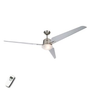 Stropní ventilátor Eco Aviatos stříbrná 162 cm
