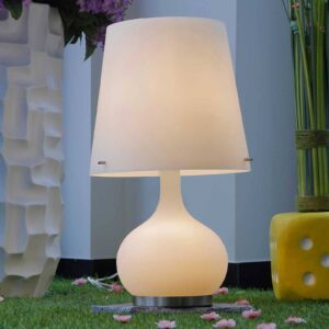Stolní lampa Ade bílá 58 cm