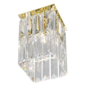 KOLARZ Prisma – zlaté křišťálové stropní světlo