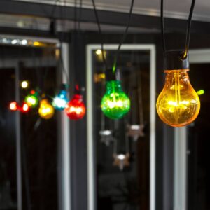 LED světelný řetěz Biergarten