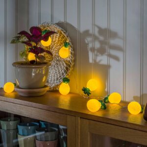 LED světelný řetěz ananas