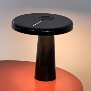 Martinelli Luce Hoop – LED stolní lampa v černé
