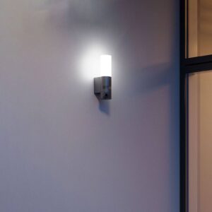 Sensor LED nástěnné světlo L 620 Cam, antracit