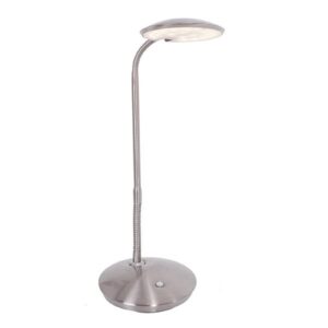 Zenith – stolní lampa LED se stmívačem, ocel