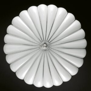 Stropní světlo Giove, bílé, 48 cm