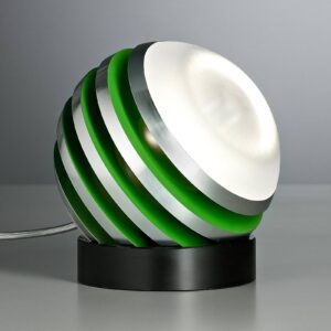 TECNOLUMEN Bulo – stolní lampa LED, zelená