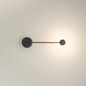 Vibia Pin - černé LED nástěnné světlo