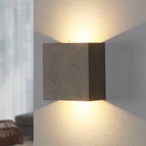 Yva– nástěnné LED svítidlo z betonu