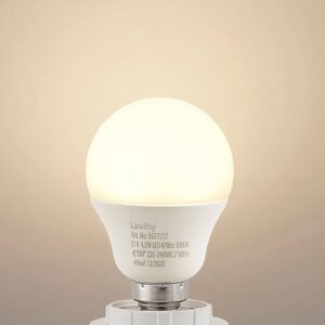 Lindby LED žárovka-kapka E14 G45 4