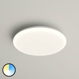 LED stropní svítidlo Azra, bílé, kulaté, IP54