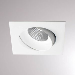 Kalio LED podhledové světlo hranaté 2700K 24° bílá