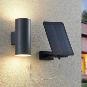Lindby Maurun LED solární nástěnné světlo