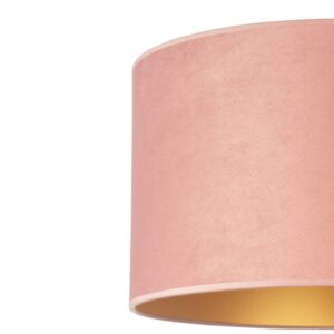 Závěsné světlo Golden Roller Ø 40 cm růžová/zlatá