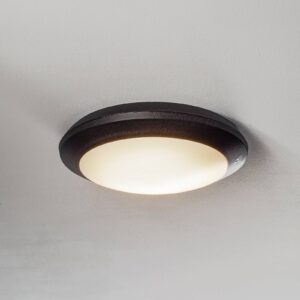 LED stropní světlo Umberta, senzor, černé, CCT
