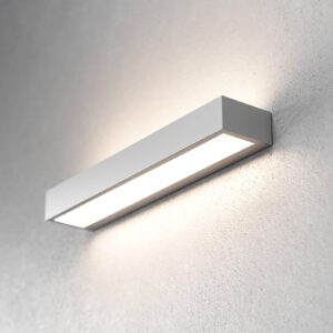 LED nástěnné světlo Mera šířka 40 cm hliník 3000 K