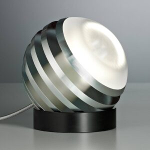 TECNOLUMEN Bulo – stolní lampa LED, hliník
