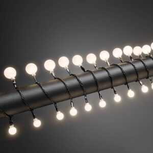Světelný řetěz LED kuličky teplá bílá 80 žárovek
