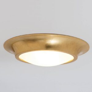 Zlaté keramické stropní světlo Spettacolo