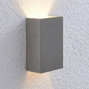 Lindby Albin LED nástěnné svítidlo beton
