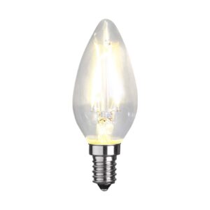 LED žárovka - svíčka C35 filament E14 1