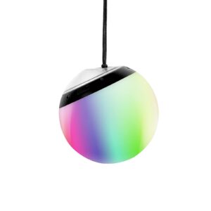 LED koule tint Pendula Solar, IP44, bílá, CCT, RGB