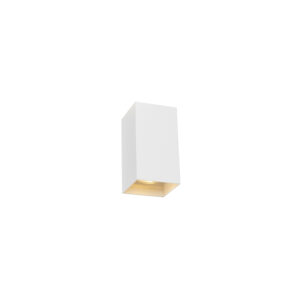 Designová nástěnná lampa bílý čtverec – Sabbir