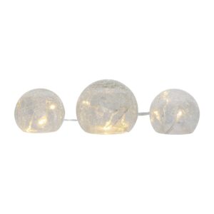 LED dekorativní světlo Triss ze skla transparentní