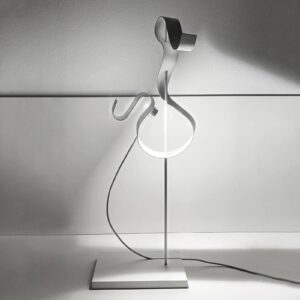 Knikerboker Curve LED stolní lampa, bílá
