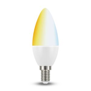 Müller Licht tint white LED svíčka E14 5