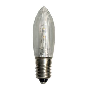 E10 0,2W 10-55V LED, náhradní svíčka balení 3ks