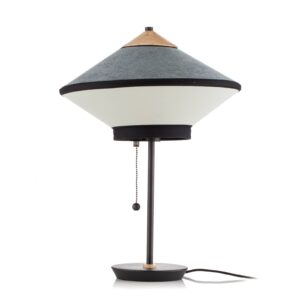 Forestier Cymbal S stolní lampa, atlantská modrá