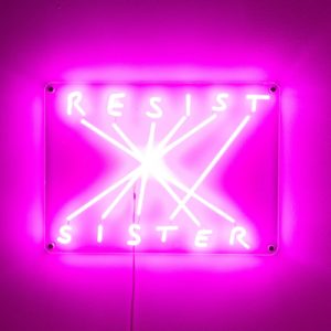 LED dekor nástěnné světlo Resist-Sister