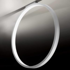 Cini&Nils Assolo – LED stropní svítidlo bílé 70 cm