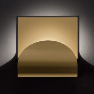 Cini&Nils Incontro LED nástěnné světlo matné zlaté