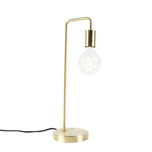 Mosazná stolní lampa ve stylu Art Deco – Facil