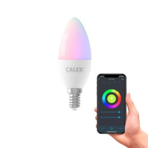 Calex smart LED svíčka E14 B35 4