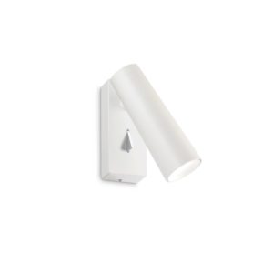 Ideal Lux Pipe LED nástěnné, nastavitelné bílá