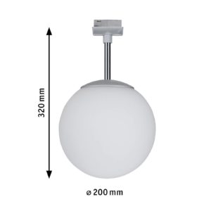 Paulmann URail Globe světelná koule chrom