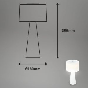LED stolní lampa Halo