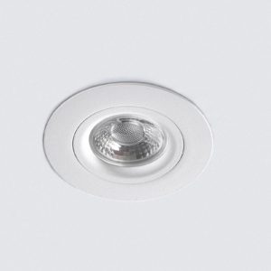 LED stropní bodové světlo DL6809, kulaté, bílé