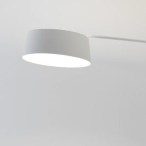 Stilnovo Oxygen FL1 LED oblouková lampa, bílá