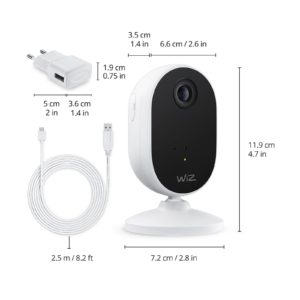 WiZ Indoor Security kamera startér s 3 x E27