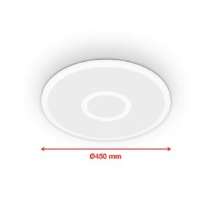 LED panel Centerlight bílá remote CCT RGB Ø45cm