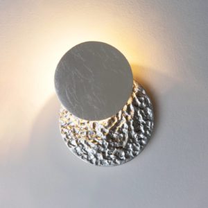 LED nástěnné světlo Coronare Piccolo, stříbrná