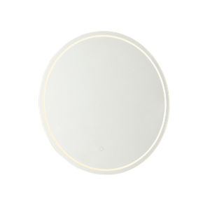 Moderní koupelnové zrcadlo 60 cm včetně LED a dotykového stmívače - Sebas
