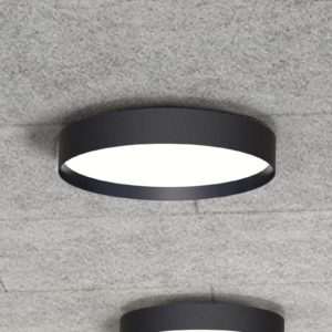LOOM DESIGN Lucia LED stropní svítidlo Ø45cm černá